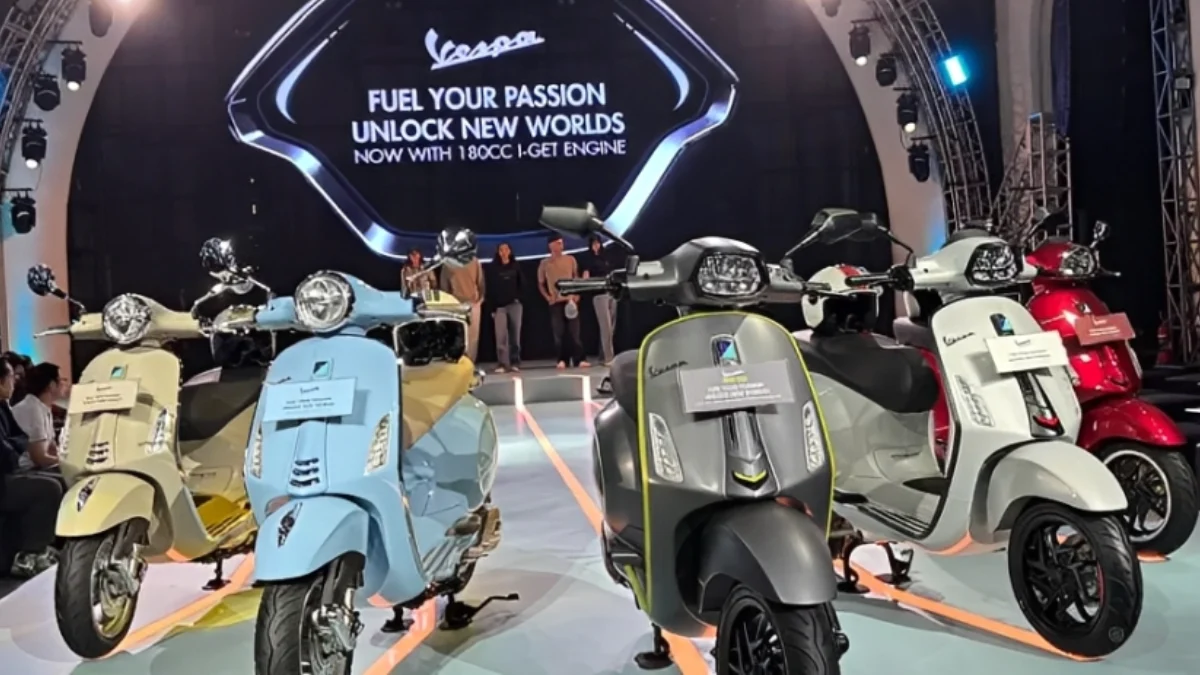 Vespa Primavera 180 2026 Tampil Beda! Intip Perubahan Desain yang Lebih Fresh